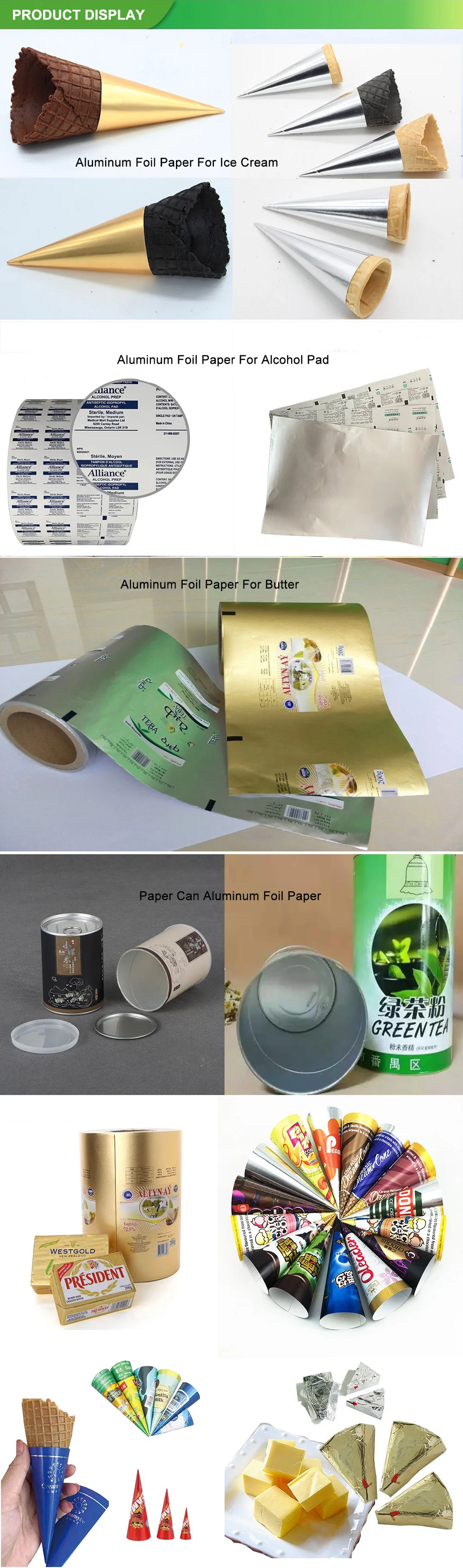 Pourquoi le papier d'aluminium pour l'emballage de crème glacée est le choix ultime ?